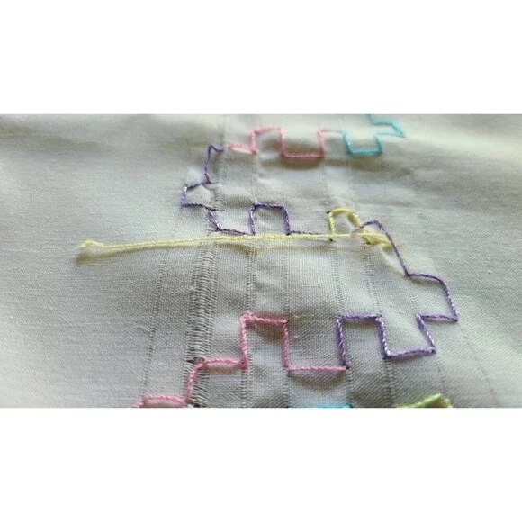 Embroidered Table Topper - Picture 5 of 10